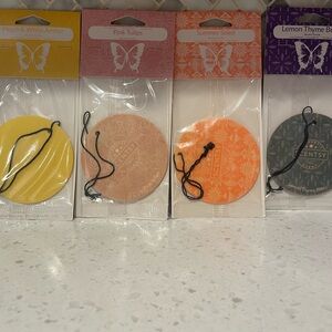 Scentsy Scent Car Freshners Set Of 4 New Sealed